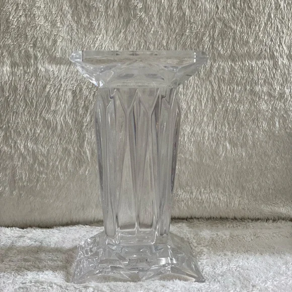 Vintage PARTYLITE Reversible Quad Crystal Candle Holder/Vase RETIRED - Picture 2 of 10